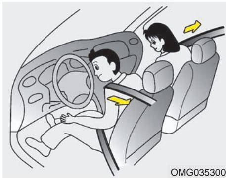 KIA OPTIMA HYBRIDE - Boucler sa ceinture: - 3