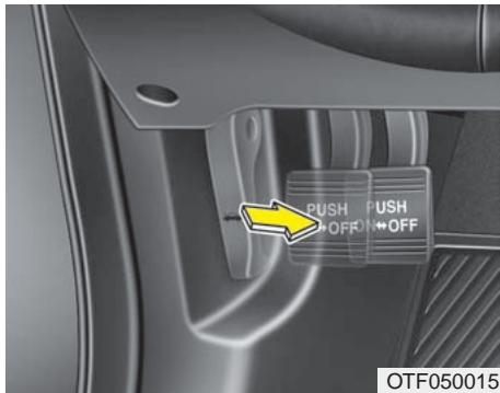 KIA OPTIMA HYBRIDE - FREIN DE STATIONNEMENT - 1