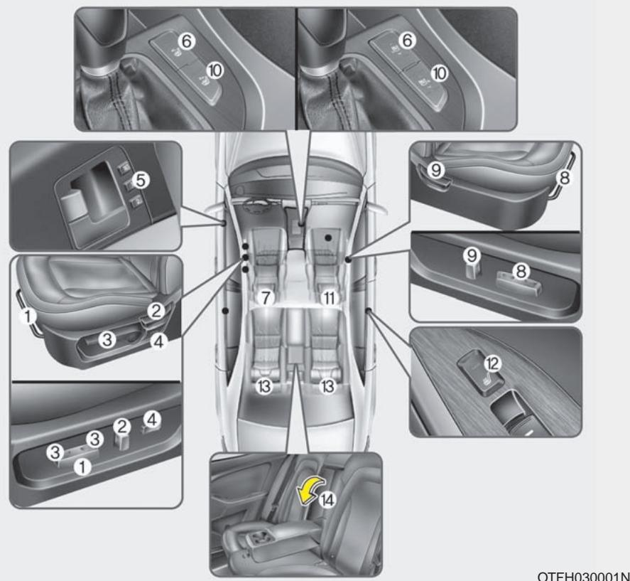 KIA OPTIMA HYBRIDE - SIÈGE - 1