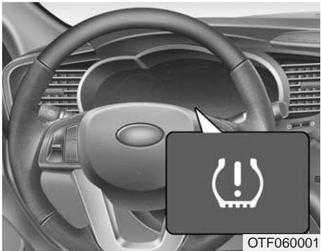 KIA OPTIMA HYBRIDE - SYSTÉME DE SURVEILLANCE DE LA PRESSION DES PNEUS (SSPP) - 1