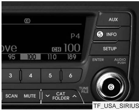 KIA OPTIMA HYBRIDE - Touches de catégorie/dossier - 1