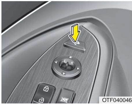 KIA OPTIMA HYBRIDE - MISE EN GARDE - Rétroviseur extérieur - 1