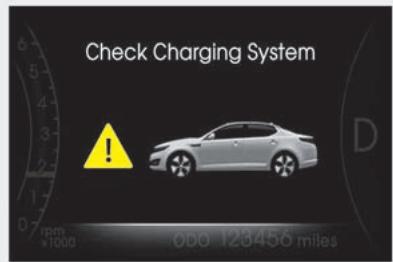 KIA OPTIMA HYBRIDE - AVERTISSEMENT - 1
