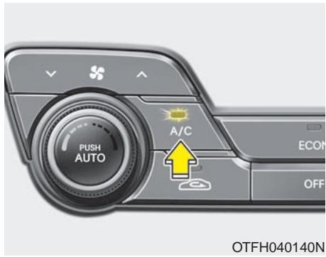 KIA OPTIMA HYBRIDE - Commande de la vitesse du ventilateur - 1