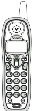 VTECH VT 2326 - Nomenclature des pièces: - 1
