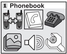 VTECH VT 5867 - Menu principal - 1