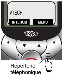VTECH VT 7100 - Composer le numéro affiché - 1