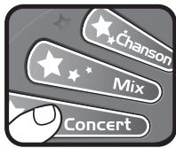 VTECH KIDI POP AND ROCK 3 EN 1 - Boutons mode de JEU - 1
