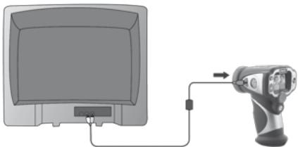 VTECH KIDIZOOM VIDEOCAM - CONNEXION À UNE TÉLÉVISION - 2