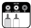AV IN VIDEO L AUDIO R