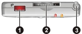 MIO 336BT - Caractéristiques du dessus - 1