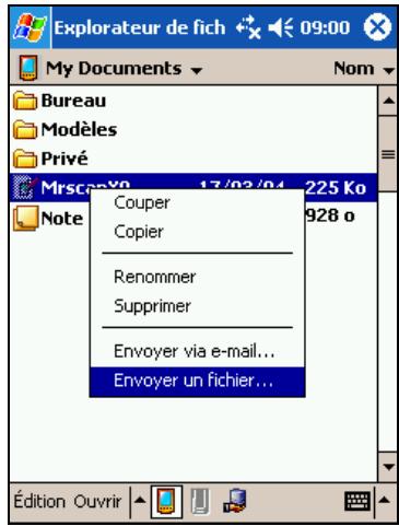 MIO 336BT - Envoi de données - 1