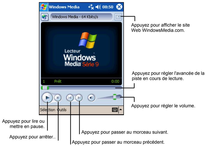 MIO 336BT - Windows media player pour pocket PC - 1