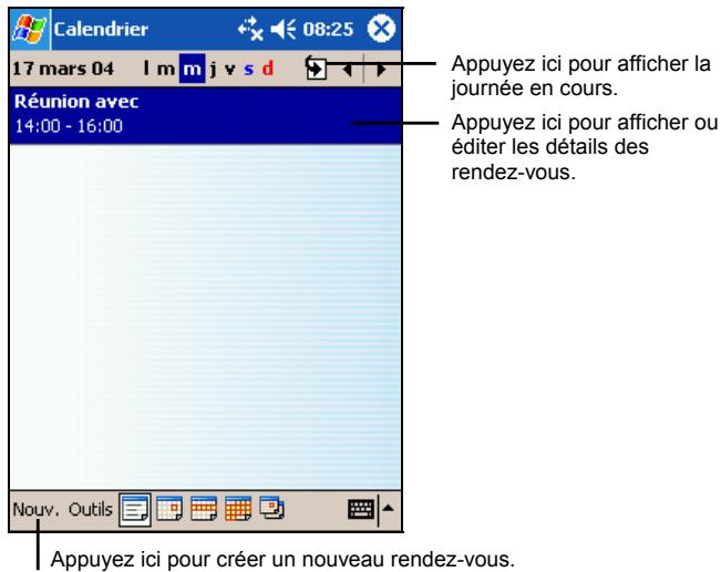MIO 336BT - Calendrier : planification de rendez-vous et de réunions - 1