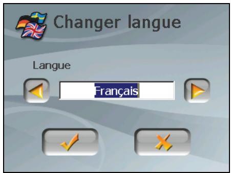 MIO C250 - Changer de langue - 2