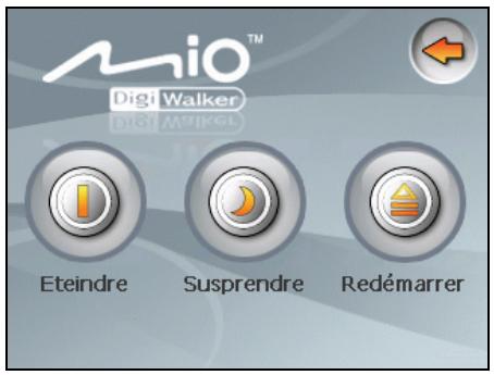 MIO C250 - Mise hors tension - 1