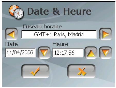 MIO C250 - Date & heure - 2