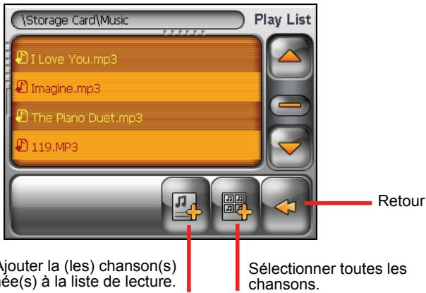 MIO C250 - Créer une liste de lecture - 2