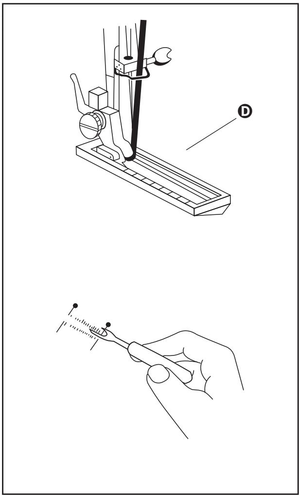 LERVIA KH 4000 AUTOMATIC FREE-ARM SEWING MACHINE - m) Points de surjet - 1