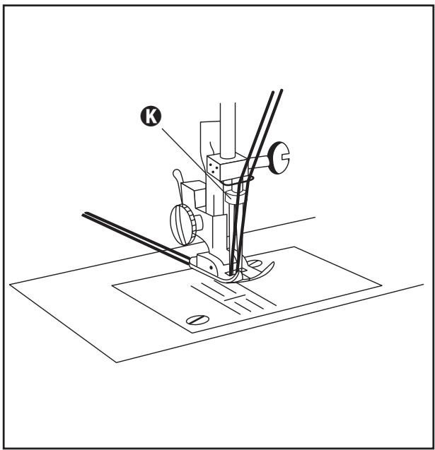 LERVIA KH 4000 AUTOMATIC FREE-ARM SEWING MACHINE - t) ReiBverschluss einnahen - 1