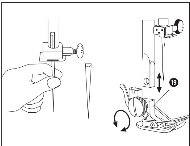 LERVIA KH 4000 AUTOMATIC FREE-ARM SEWING MACHINE - w) Coupe-fil - 3