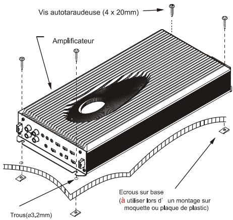 CLARION APA4320 - Procédure d'installation - 1