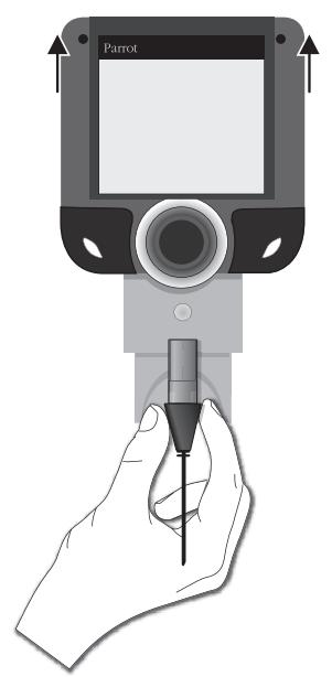 PARROT CK3200 PLUS - LIGACão COM O SEU TELEFONE: Primeira Utilização - 3