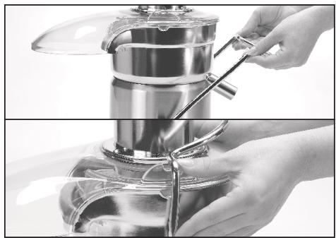 BREVILLE BJB840XL - ASSEMBLING THE JUICE EXTRACTOR - 1