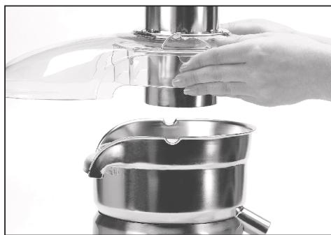 BREVILLE BJB840XL - MONTAGE DE L'EXTRACTEUR DE JUS - 3