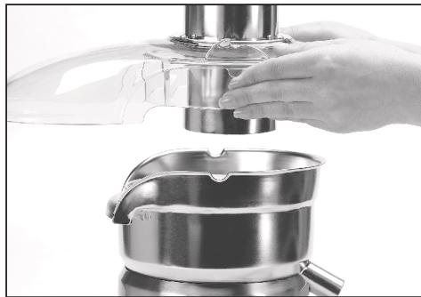 BREVILLE BJB840XL - ASSEMBLING THE JUICE EXTRACTOR - 3