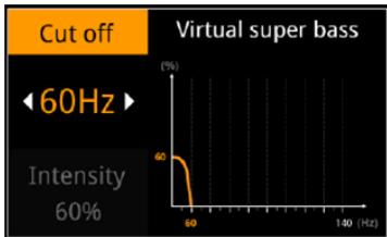 PARROT ASTEROID CLASSIC - Utiliser I'effet Virtual Super Bass - 1