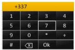 PARROT ASTEROID CLASSIC - Utiliser le clavier virtuel - 1