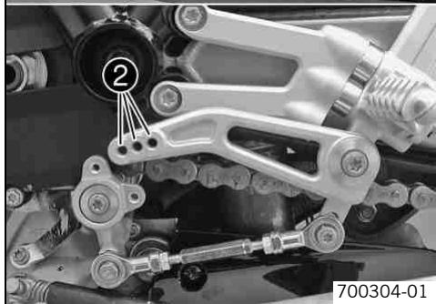 KTM 1190 RC8 FR - Régler la plaque de sélecteur - 2