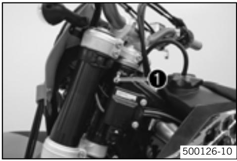 KTM 530 XCR-W USA - Verrouillage de la direction (exc-r EU, exc-r aus/uk, exc-r USA) - 1