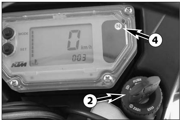 KTM 640 LC4 ENDURO - Vérifications avant chaque mise en service - 2