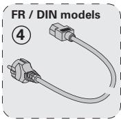 FR / DIN models ④