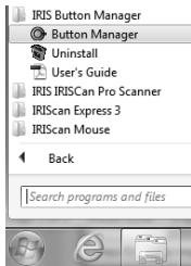 IRIS SCAN PRO 3 WIFI - Étape 6 : utilisation de l'outil button manager (gestionnaire de boutons - version PC uniquement) - 1