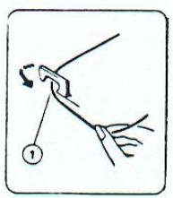 PRIVILEG MACHINE A COUDRE - Enfilage de la machine : - 1