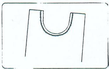 PRIVILEG MACHINE A COUDRE - Point zig - zag : - 32