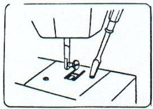 PRIVILEG MACHINE A COUDRE - Démontage et montage de l'anneau de la coursière : - 5