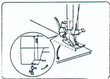 PRIVILEG MACHINE A COUDRE - Changement de direction : - 1