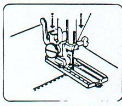 PRIVILEG MACHINE A COUDRE - Point zig - zag : - 17