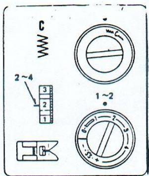 PRIVILEG MACHINE A COUDRE - Point zig - zag : - 4