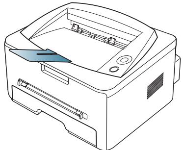 XEROX PHASER 3140 - Utilisation du support de sortie papier - 2