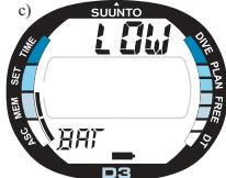 SUUNTO D3 - Avant la mise à l'eau - 3
