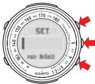 SUUNTO T4 - Réglages de liaison POD - 2