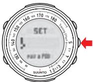 SUUNTO T4 - Réglages de liaison POD - 1