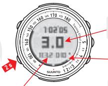 SUUNTO T4 - Effet d'entrainement (Training Effect) - 1