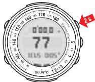 SUUNTO T4 - Ajustement manuel du programme d'entrainment - 4
