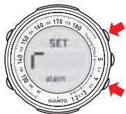 SUUNTO T4 - Réglages du mode Horloge - 2